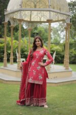 Royal Resham Parampara Kurti Set - Image 6