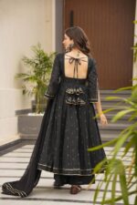 Majestic Resham Anarkali Riwaaz Ensemble - Image 3