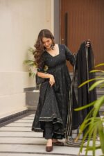Majestic Resham Anarkali Riwaaz Ensemble - Image 6