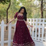 Regal Zari Parampara Silk Gown