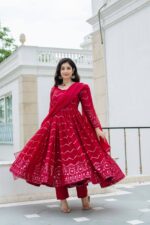 Royal Maharani Resham Anarkali Ensemble