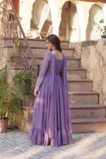 Regal Riwaaz Resham Anarkali Gown - Image 9