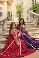 Royal Rani Pink Sequin Kalidar Gown - Image 18