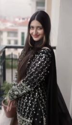 Royal Resham Maharani Anarkali Set - Image 2