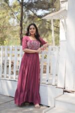 Royal Zari Riwaaz Anarkali Gown - Image 25