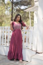 Royal Zari Riwaaz Anarkali Gown - Image 15