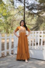 Royal Zari Riwaaz Anarkali Gown - Image 9