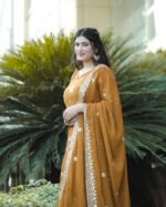 Haldi Yellow Maharani Silk Ensemble - Image 2