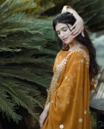 Haldi Yellow Maharani Silk Ensemble - Image 8