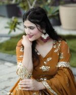 Haldi Yellow Maharani Silk Ensemble - Image 3