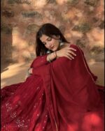 Royal Maharani Zari Anarkali Ensemble - Image 4