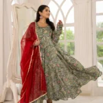 Forest Bloom Chanderi Set