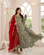Forest Bloom Chanderi Set