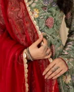 Forest Bloom Chanderi Set - Image 5