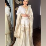 Reshma White Elegance Sharara Suit Set With Dupatta