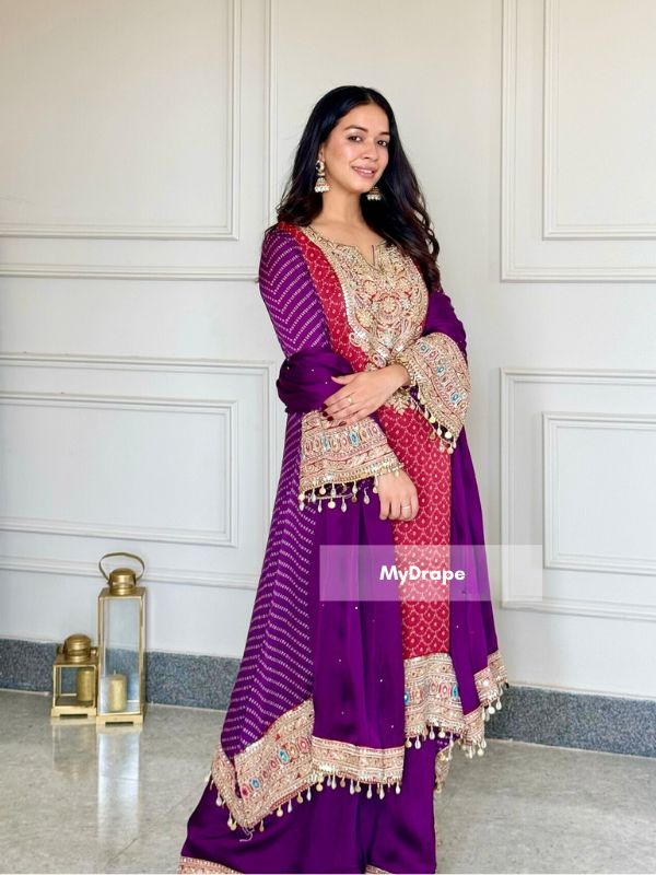 11-1.jpg Kashmiri Elegance Embroidered Salwar Kameez - Image 1