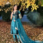 Elegant Teal Embroidered Salwar Kameez with Dupatta