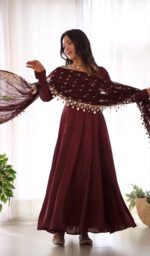 Ravishing Ruby Anarkali - Image 3