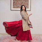 Ruhani Saaz Kurta Skirt With Dupatta