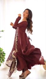 Ravishing Ruby Anarkali - Image 4