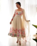 Floral Symphony Anarkali - Image 10