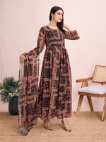 Amaira Premium Georgette Maxi gown - Image 2