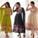 Floral Symphony Anarkali - Image 29