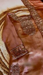 Embroidered Shine Luxe Suit - Image 4