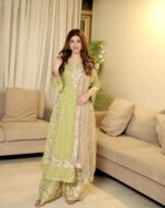 Suhana  Embroidered Sharara Set - Image 3