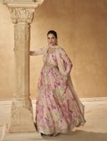 Floral Enchantment Anarkali - Image 6