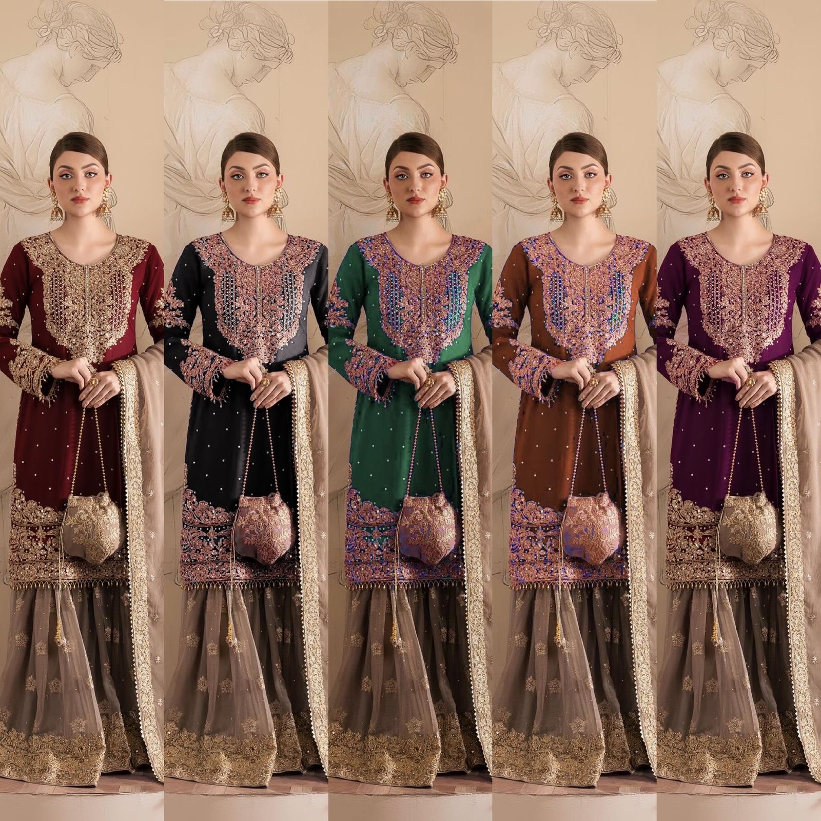 40dabcc5-993b-4ffe-a20a-da4c02336cc0.jpeg Royal Elegance Sharara Set - Image 1