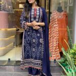 Royal Blue Handcrafted Threadwork Suit