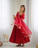 Ruby Radiance Kurti Set - Image 4