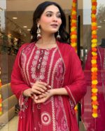 Siren Red Suit Set - Image 5