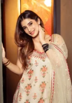 Ivory Floral Grace Suit Set