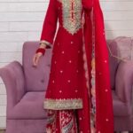 Sophisticated Designer Party Wear Fancy Top, Sharara & Dupatta Collection