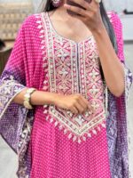 Radiance Chinon Silk Kaftan - Image 5