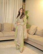 Suhana  Embroidered Sharara Set - Image 2