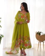 Floral Symphony Anarkali - Image 22