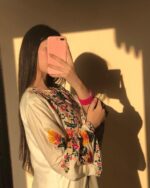 Chikankari-Inspired Embroidered Straight Kurta Set - Image 3