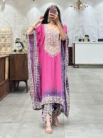 Radiance Chinon Silk Kaftan - Image 7