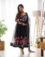 Floral Symphony Anarkali - Image 19