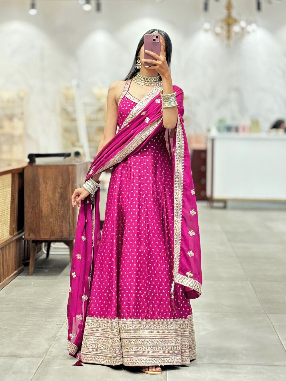 7.jpg Gulabi Grace Anarkali Suit Set - Image 1