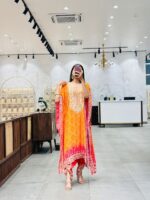 Radiance Chinon Silk Kaftan - Image 10