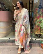 Blossom Bliss Organza Suit - Image 2