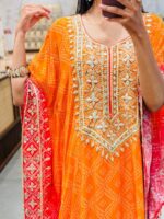 Radiance Chinon Silk Kaftan - Image 9