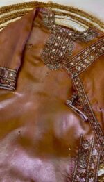 Embroidered Shine Luxe Suit