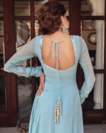 Aqua Grace Anarkali Suit Set - Image 5