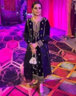 Regal Velvet Sapphire Suit Set - Image 3