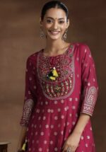 Mehrun Royal Banarasi Anarkali Ensemble - Image 5